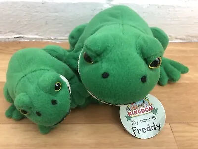 My Animal Kingdom Frog Mother & Baby Set Green Soft Toy X2  • £10.99