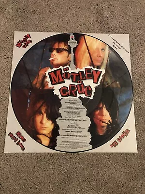 Motley Crue Home Sweet Home Picture Disc Vinyl Record • $12.63