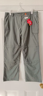 £20 • Buy Peter Storm Zip-off Walking Trousers - Breathable/SPF50/anti-mosquito - 18R/NWT