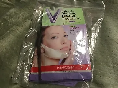 $25.80 • Buy 10 Purederm Miracle V Line Shaping Face-up Treatment 2 Step Mask Pack New Pk
