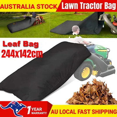 $19.99 • Buy Lawn Tractor Leaf Collection Bag Heavy Duty Leaf Bag For Riding Lawn Mower 210 D