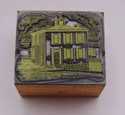 Vintage Printing Letterpress Printers Block 2 Story House • $9.99