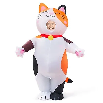 Syncfuns Kids Inflatable Costume Full Body Inflatable Calico Cat • $51.99