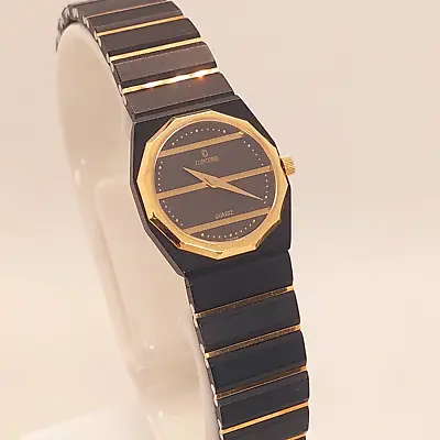 Mint Concord Mariner SG 23mm Quartz Black SS 18K Gold Ladies Watch • $465