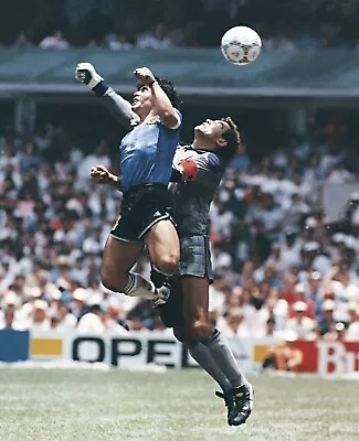 Diego Maradona Hand Of God Argentina - World Cup  Mexico 86 -  A4 Getty  Quality • £4.99