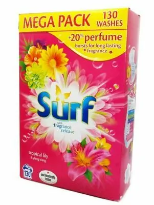 Surf Washing Powder Tropical Lily & Ylang Fragrance 130 Wash • £23.99