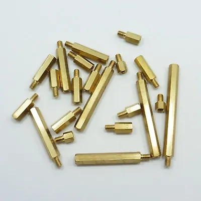 £2.05 • Buy Hex M4 Male Pillar Standoff Hexagonal Brass Spacer Support