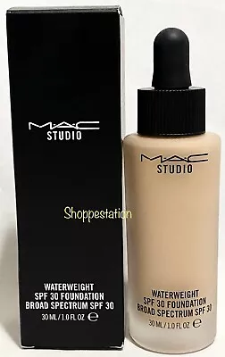MAC Studio Waterweight SPF30 Foundation Shade NC40 Full Size 30ml / 1.0oz • $35