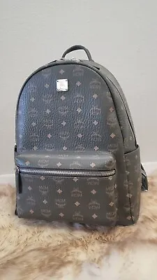 MCM Stark Backpack Sea Turtle Green Excellent/New Preowned Condition See Photos • $550