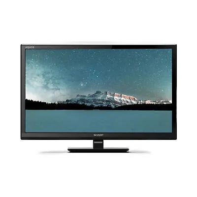 Sharp 24  Inch 720p HD Ready LED TV With Freeview HD And USB PVR Record • £134