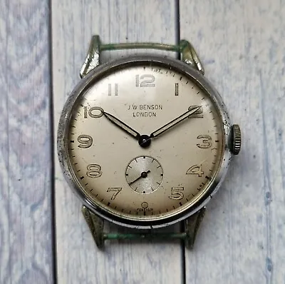 $196.48 • Buy Vintage J W Benson Men's Watch Laco Movement 