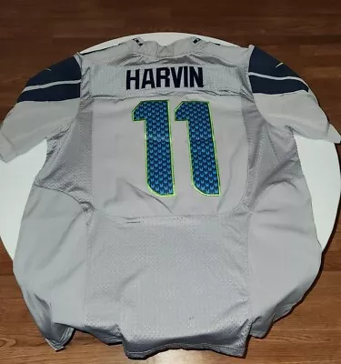 NFL Percy Harvin Seattle Seahawks #11 Nike On Field Jersey  Men's Sz. 48 (L)  • $21.50