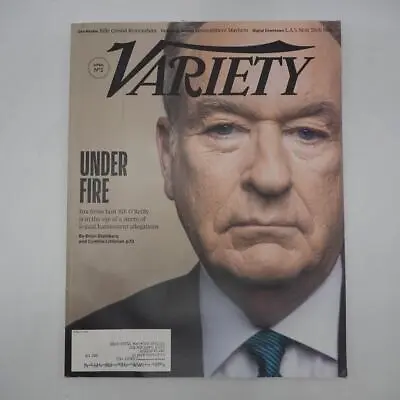 Variety Magazine April 11 2017 Bill O'Reilly • $4.19