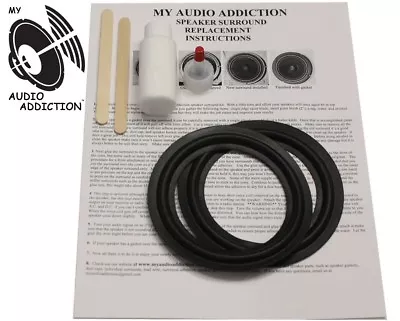 Speaker Repair Kit For Realistic Mach 2 Mid Range Mach II  Midrange 5  • $15.99