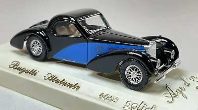Solido Bugatti Atalante - #4088 Black + Blue 1/43 • $24.99