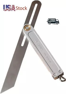 Sliding T Bevel 10  Blade Shinwa Aluminium Handle 250mm #780 ‎Stainless Steel • $30.79