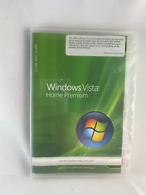 Microsoft Windows Vista Home Premium Upgrade 32-bit Only • $24.95