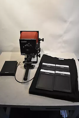 Calumet 4x5 Cadet View Camera. EXC Condition W/ Caltar II Lens Extras And Case • $295