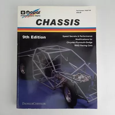Mopar Chassis Speed Secrets Chrysler Plymouth Dodge Racing Cars 9th Edition  • $39.99
