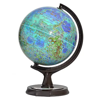Mapsoft Ace Topography Moon Globe 30cm/12  MT-30 Lunar Globe Map Atlas • $110