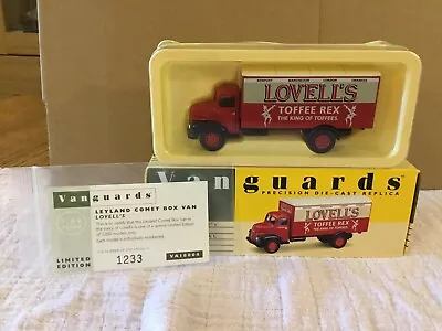 Vanguards 1:64 Scale Leyland Comet Box Van - Lovell's Toffees - Limited Edition • £9.99