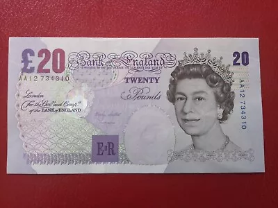 First Run AA Old Twenty £20 Pound Note Near Uncirculated • £38