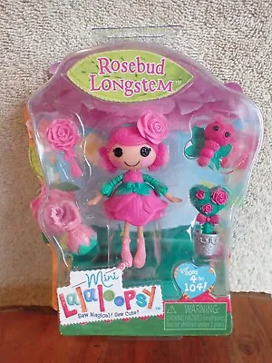 2013 Mini Lalaloopsy Doll Rosebud Longstem NIP VERY NICE • $152.07