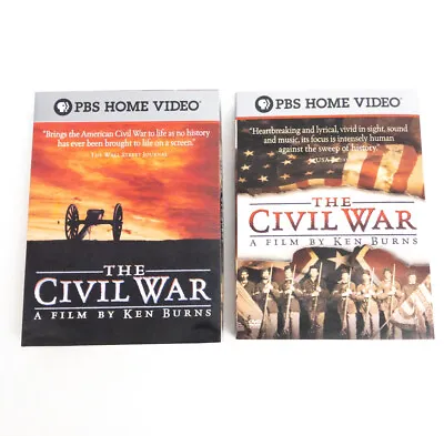$17.90 • Buy TESTED! The Civil War A Film Directed By Ken Burns (DVD, 5-Disc Set) *Region 1