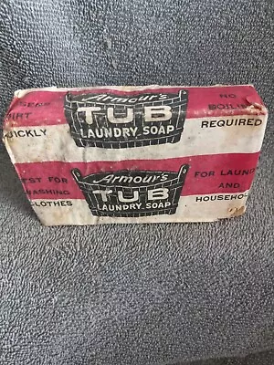 Vintage Armour's  Tub Laundry Soap • $9