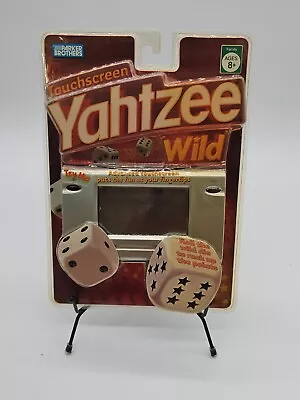 Yahtzee Wild Touchscreen Handheld Game Hasbro 2005 New Sealed • $128.48