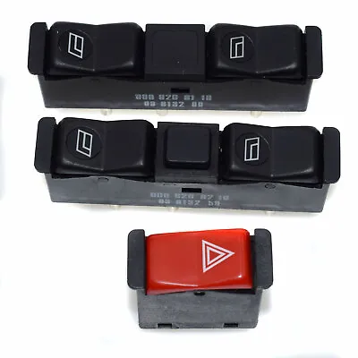 Power Window Switch &Emergency Light Switch Fit For Mercedes W123 W201 W126 • $31.34