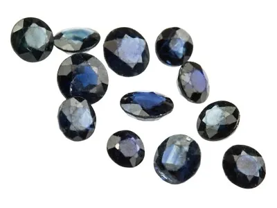 Pack Of 4 - Natural Sapphire Loose Stones Round Cut (Not Glass) 3mm+ • £15