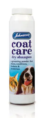 £6.49 • Buy Johnsons Coat Care Dry Shampoo For Cats & Dogs 85G,powder,easy To Use,freshens.