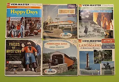 View Master Reels Lot Of 6 Sets - (5 With Booklets) • $50.50