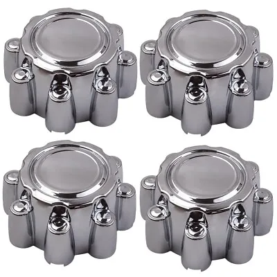 4pcs Chrome Wheel Center Hub Caps 8 Lug For Ford F250 F350 Super Duty 1999-2005 • $45.39