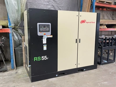 $30000 • Buy Ingersoll Rand Screw Air Compressor 75HP RS55i-A125