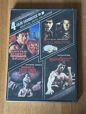 4 Film Favorites Martial Arts DVD Never Opened Sealed New • $7