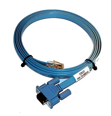 £6.99 • Buy Cisco 72-3383-01 1.8m DB9F To RJ45 Console Cable