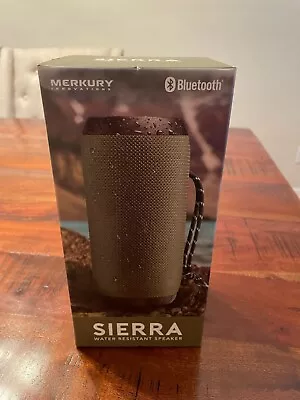 MERKURY Innovations SIERRA Wireless Bluetooth Speaker: NEW SEALED Rechargeable  • $33.99