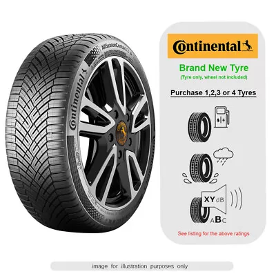 New Continental Car Tyre - 225/40R18 All Season Contact 2 92Y XL A/S • £116.99