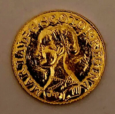 £9.99 • Buy Nice Copy Of  Reproduction Mary Queen Of Scots Gold Ryal 1557