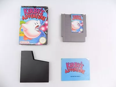 Like New Boxed Nintendo Entertainment NES Kirby's Adventure - Inc  Manual - P... • $419