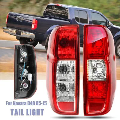 Pair For Nissan Navara D40 2005~2015 Ute Pair Right + Left Tail Light Rear Lamp • $64.99