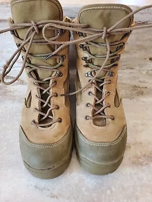 Bates Hiking Mountain Combat Boots Mens 9R Military  Vibram Goretex Lace Up • $49.95