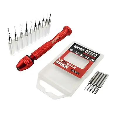 Hand Drill Set Mini For  Hobby Tool Craft DIY Model Making Manual Work • £15.72