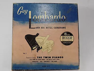 Guy Lombardo & Royal Canadians Box Vol. 1 (Decca 9-11 - Vinyl) The Twin Pianos • $3.49