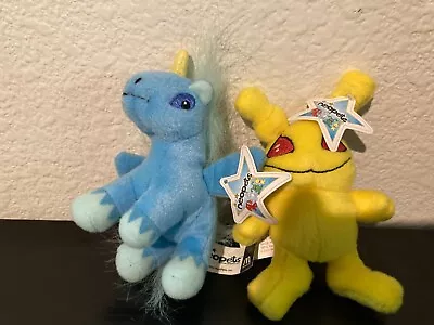 Set Of 2 Neopets McDonald’s 2004 Yellow Grundo Blue Uni W/ Tags Vintage RARE • $19.99