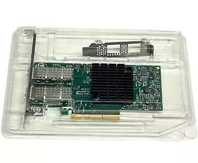 Mellanox MCX4121A-ACAT ConnectX-4 Dual Port SFP28 25GbE Network Card W/ Brackets • $31.25