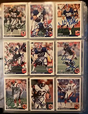 1992 Fleer Football Signed Autographed Cards • $1.10