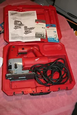 Milwaukee Hd Orbital Jig Saw #6266-22 Corded Made In Germany • $125